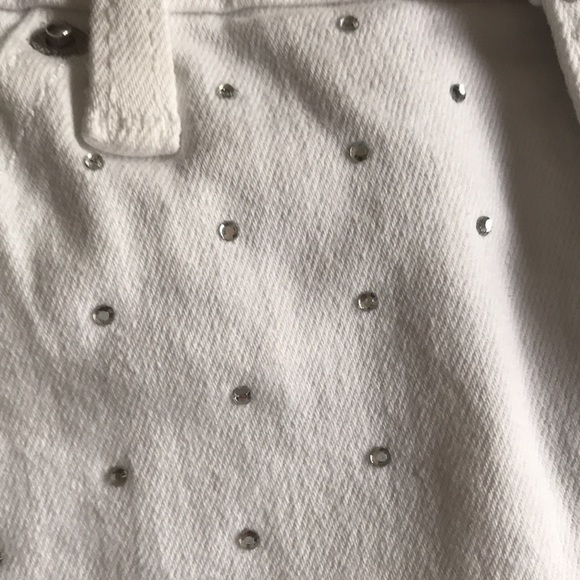 TOPSHOP White Sparkle Jamie Sknny Jeans w28 - Picture 7 of 7
